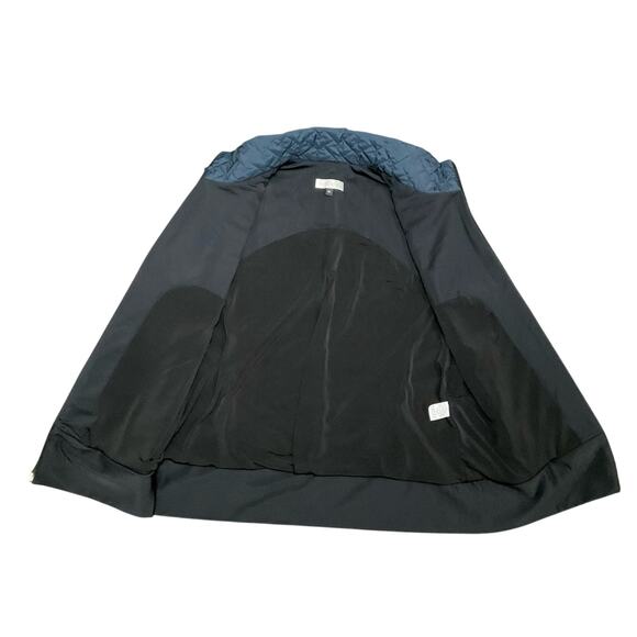 Anatomie Quilted Blue and Black Vest with Stretchy Sides Size XL - Picture 5 of 9